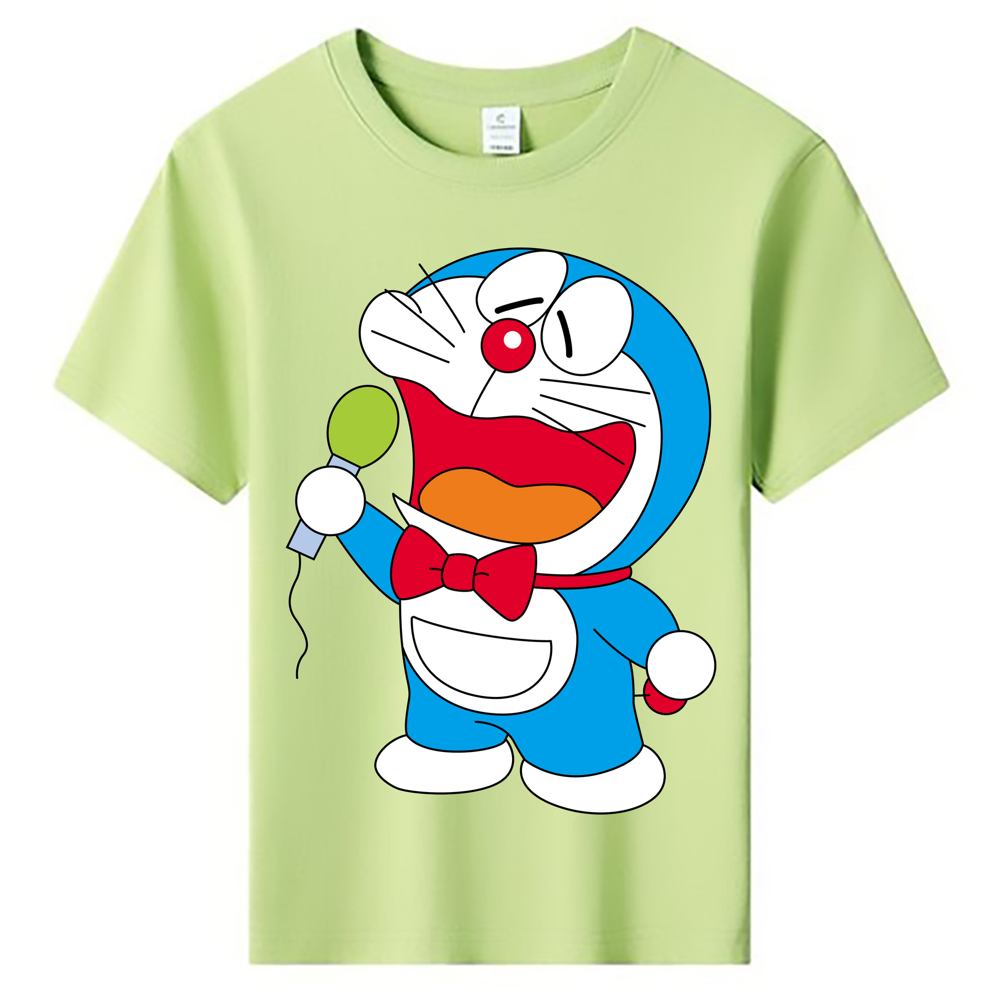 （画像用） ドラえもん Doraemon 綿100％キッズTシャツ（フロントプリント）